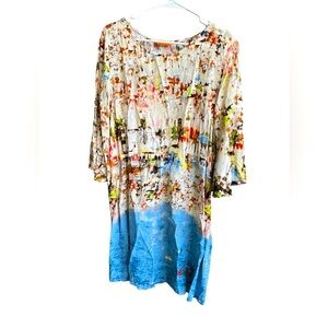 Jams World Bell Sleeve Mini Round Neck Dress Size XL